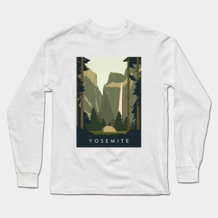 Yosemite falls Long Sleeve T-Shirt